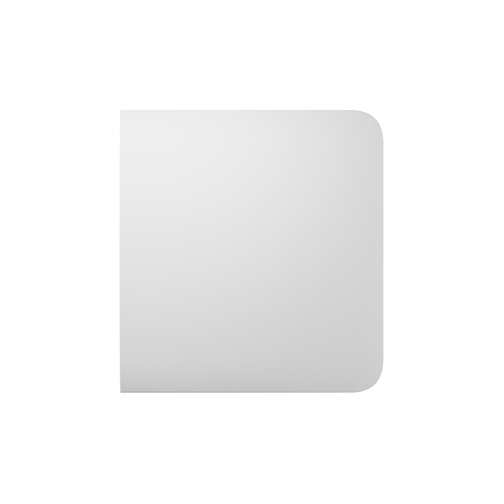 Бічна кнопка для одноклавішного чи прохідного вимикача Ajax SideButton (1-gang / 2-way) White (45122.143.WH)