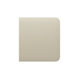 Бічна кнопка для одноклавішного чи прохідного вимикача Ajax SideButton (1-gang / 2-way) Ivory (46006.143.IV)