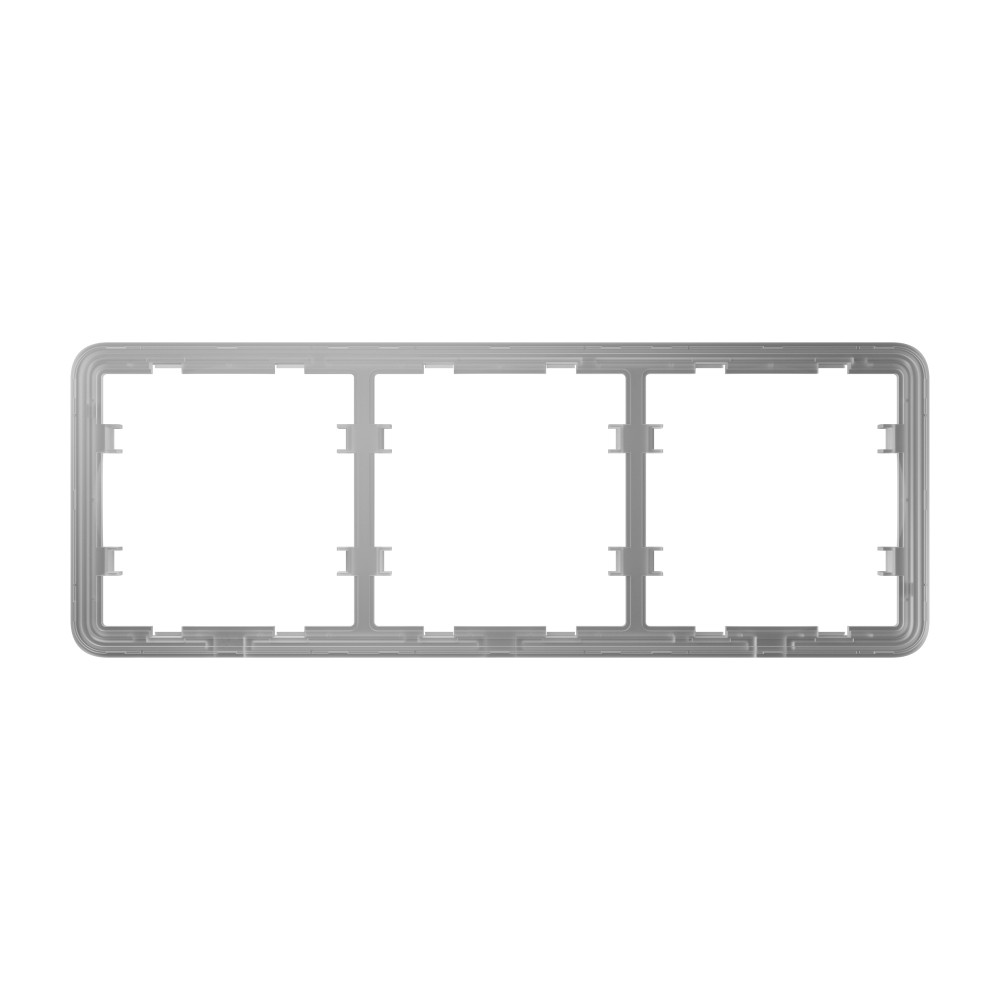 Рамка для 3-х вимикачів/розеток Ajax Frame (3 seats) (52189.141.NC)