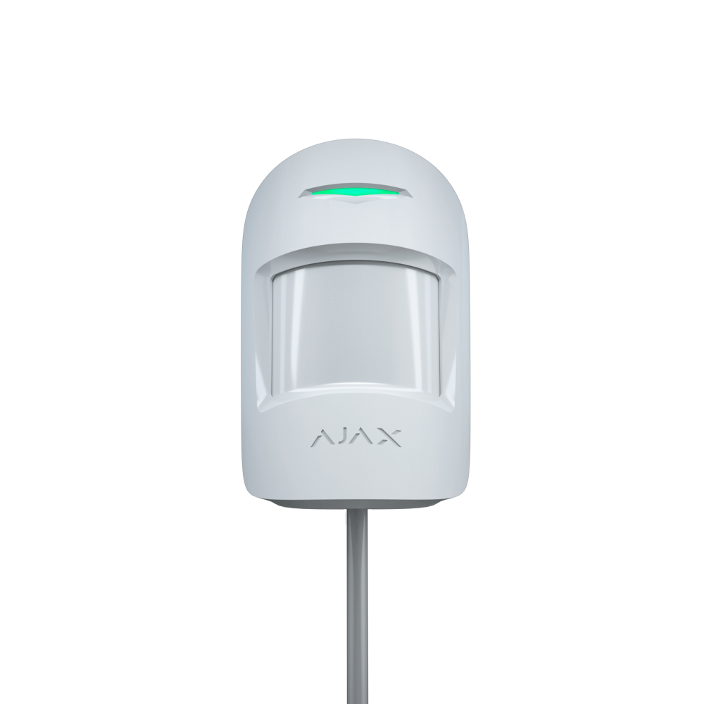 Дротовий датчик руху Ajax Superior MotionProtect Fibra White (44405.09.WH1)