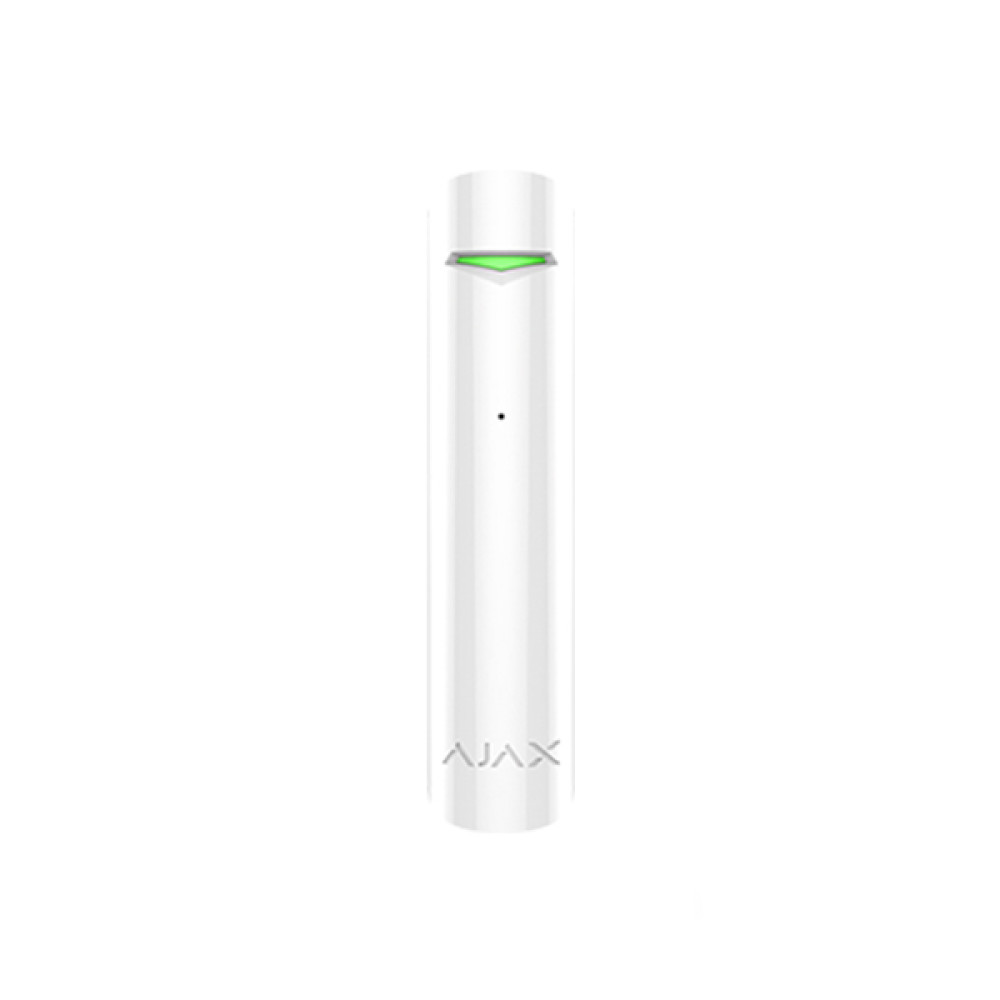 Бездротовий датчик розбиття скла Ajax GlassProtect White (38109.05.WH1)