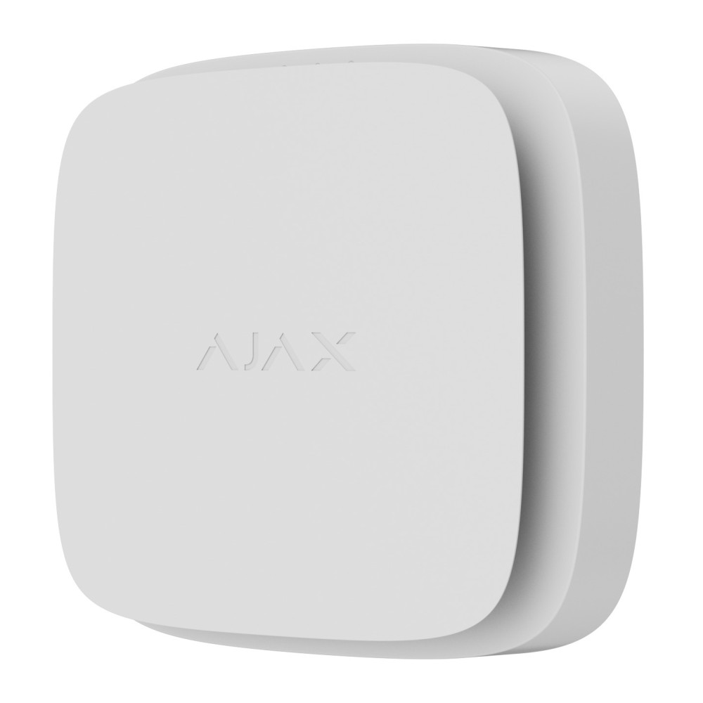 Бездротовий датчик диму, температури та чадного газу Ajax FireProtect 2 RB (Heat/Smoke/CO) (8EU) White (52252.137.WH1)