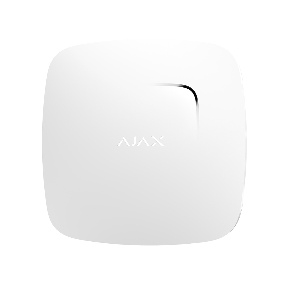 Бездротовий датчик детектування диму Ajax FireProtect White (25438.10.WH1)