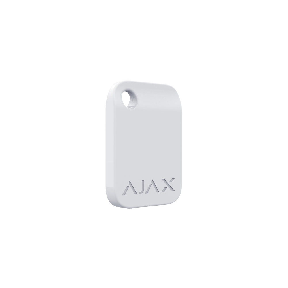 Брелок для управління охоронною системою Ajax Tag 10 шт. White (38230.90.WH) Брелок для управління охоронною системою Ajax Tag 10 шт. White (38230.90.WH)
