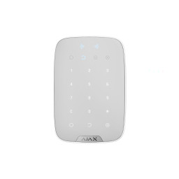 Бездротова сенсорна клавіатура Ajax KeyPad Plus White (38253.83.WH1)