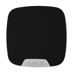 Дротова сирена з клемою для зовнішнього світлодіоду Ajax HomeSiren Fibra Black (143559.11.BL1) Дротова сирена з клемою для зовнішнього світлодіоду Ajax HomeSiren Fibra Black (143559.11.BL1)
