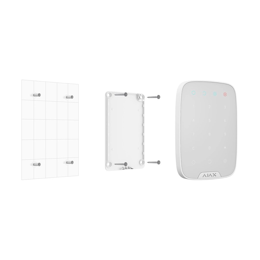 Кріпильна панель Ajax SmartBracket для Ajax Keypad Black (9584.12.BL)