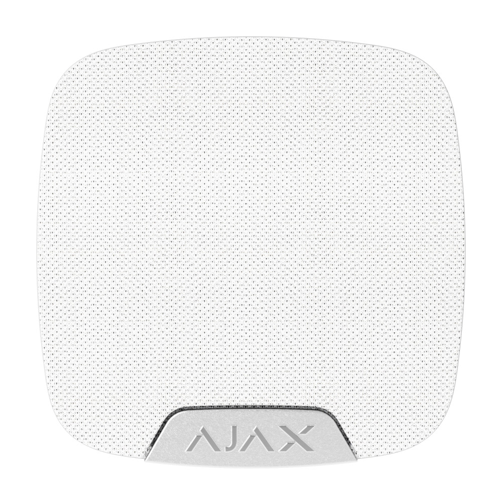 Бездротова кімнатна сирена Ajax HomeSiren S White (67732.11.WH1)