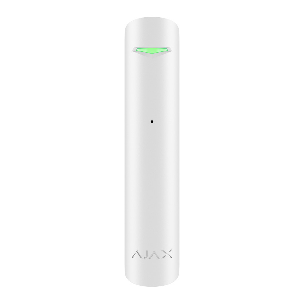 Бездротовий датчик розбиття скла Ajax GlassProtect S White (67738.05.WH1)
