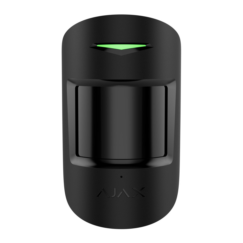 Бездротовий комбінований датчик руху і розбиття скла Ajax CombiProtect S Black (67728.06.BL1)