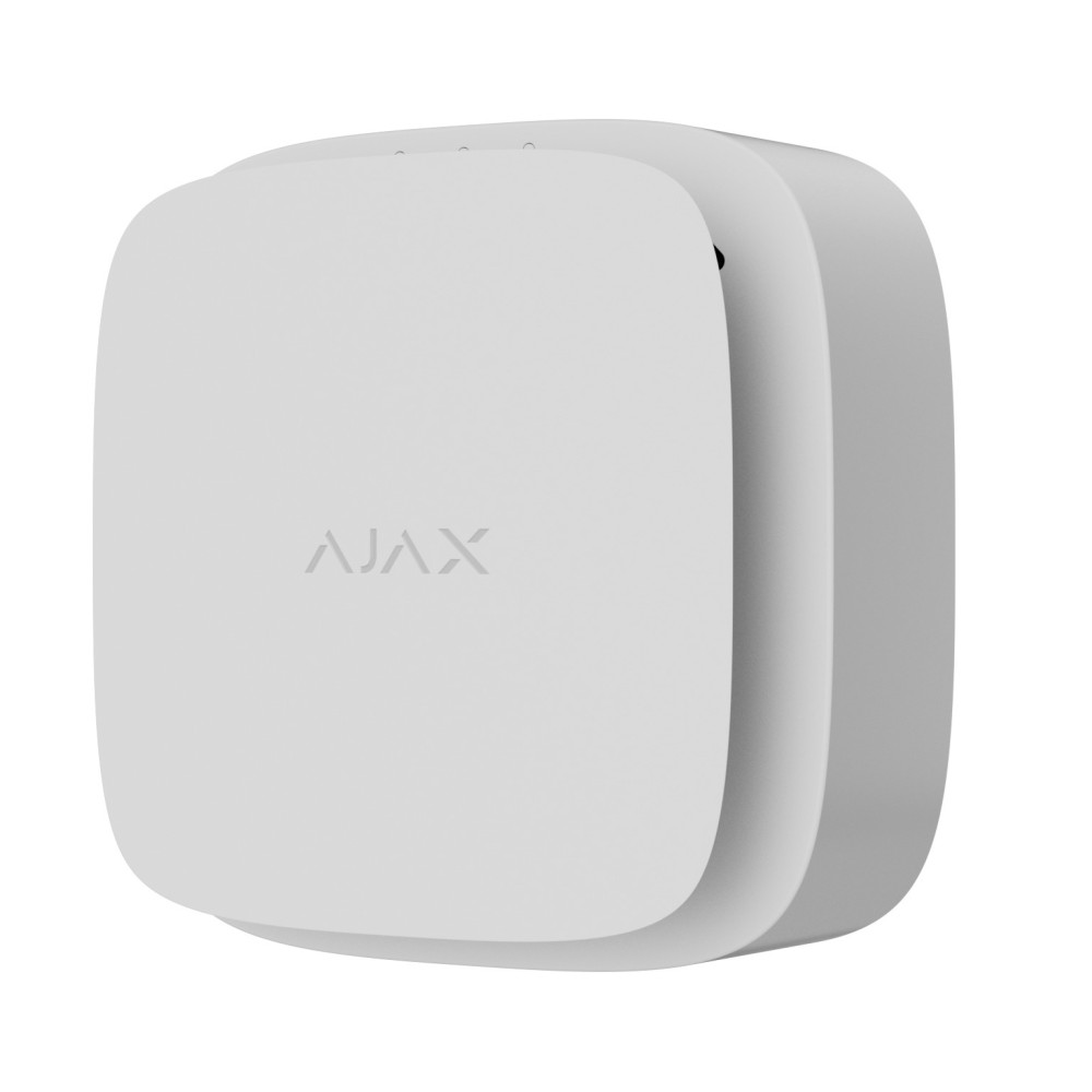Бездротовий датчик температури та чадного газу Ajax FireProtect 2 SB (Heat/CO) White (63216.136.WH1)