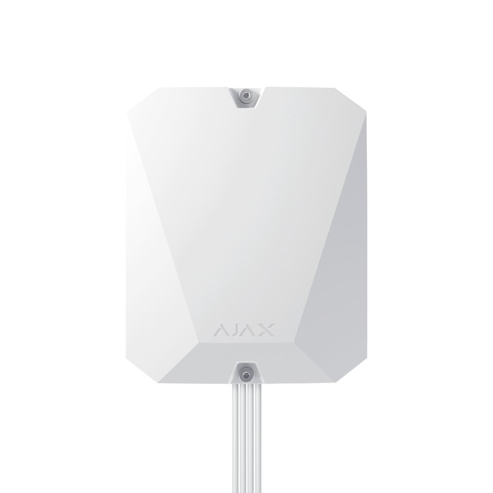 Модуль інтеграції провідних пристроїв сторонніх Ajax MultiTransmitter Fibra White (44410.62.WH1)
