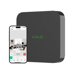 Мережевий відеореєстратор Ajax NVR (8ch) (8EU) Black (70938.122.BL)