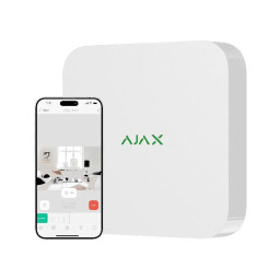 Мережевий відеореєстратор Ajax NVR (8ch) (8EU) White (70936.122.WH)