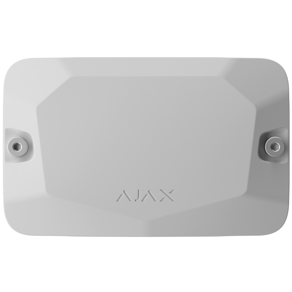 Корпус для захищеного дротового під'єднання пристроїв Ajax Case A (106) White (63138.186.WH)