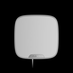 Дротова сирена з кріпленням для брендованої лицьової панелі Ajax StreetSiren DoubleDeck Fibra White (57244.61.WH1) Дротова сирена з кріпленням для брендованої лицьової панелі Ajax StreetSiren DoubleDeck Fibra White (57244.61.WH1)