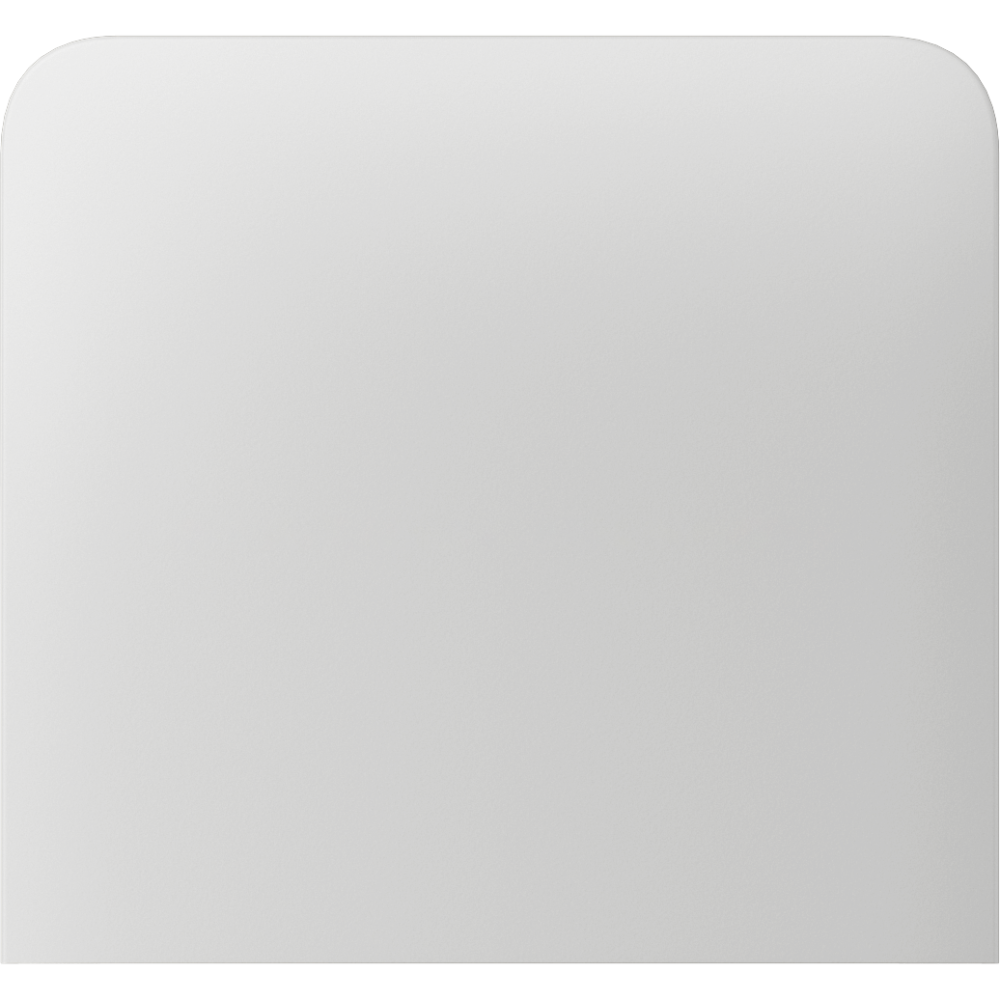 Бічна кнопка для одноклавішного вимикача Ajax SideButton (1-gang) vertical White (83450.143.WH)