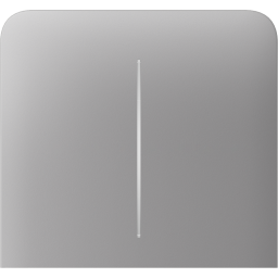 Бічна кнопка для двоклавішного вимикача Ajax SideButton (2-gang) vertical Fog (83436.143.FG) Бічна кнопка для двоклавішного вимикача Ajax SideButton (2-gang) vertical Fog (83436.143.FG)