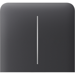 Бічна кнопка для двоклавішного вимикача Ajax SideButton (2-gang) vertical Graphite Бічна кнопка для двоклавішного вимикача Ajax SideButton (2-gang) vertical Graphite
