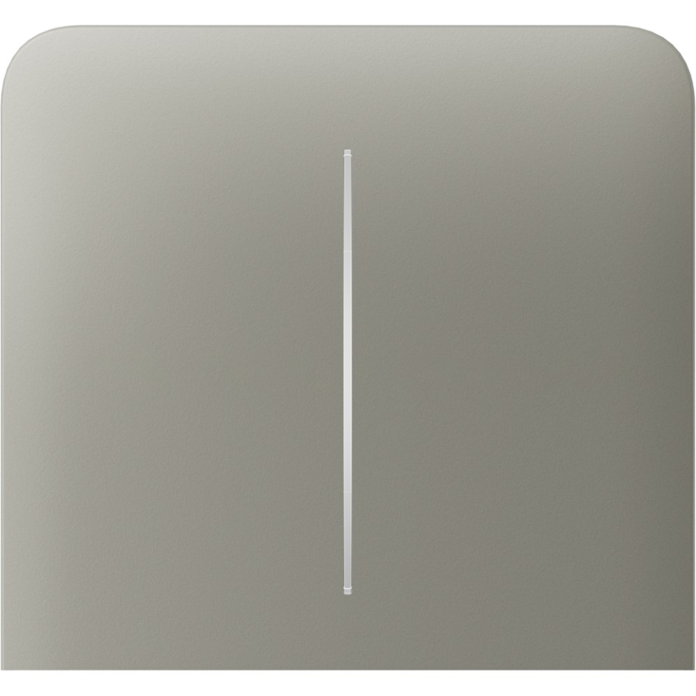 Бічна кнопка для двоклавішного вимикача Ajax SideButton (2-gang) vertical Olive (83440.143.OL)