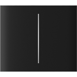 Центральна кнопка для двоклавішного вимикача Ajax CenterButton (2-gang) vertical Black (83443.140.BL)