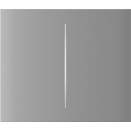 Центральна кнопка для двоклавішного вимикача Ajax CenterButton (2-gang) vertical Fog (83444.140.FG)
