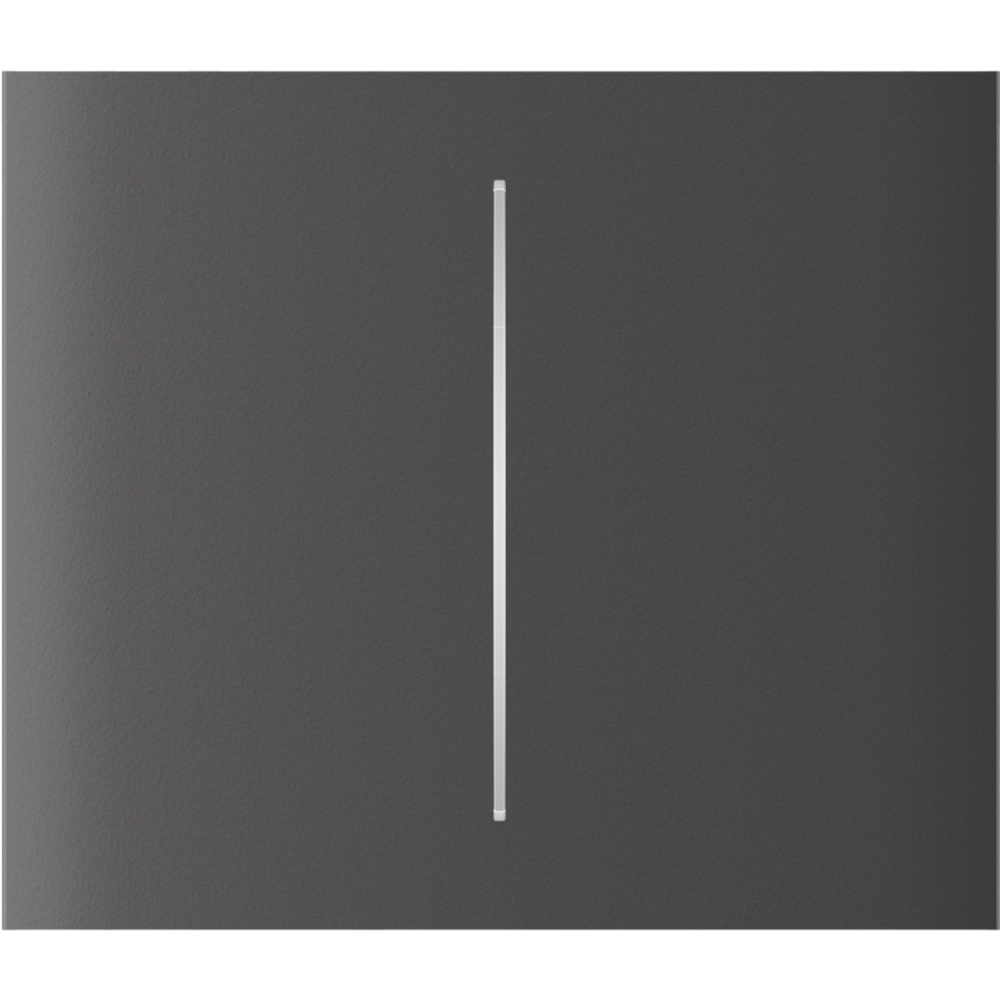 Центральна кнопка для двоклавішного вимикача Ajax CenterButton (2-gang) vertical Grey (83446.140.GR)