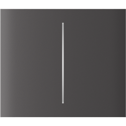 Центральна кнопка для двоклавішного вимикача Ajax CenterButton (2-gang) vertical Grey (83446.140.GR)