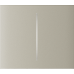 Центральна кнопка для двоклавішного вимикача Ajax CenterButton (2-gang) vertical Ivory (83447.140.IV)