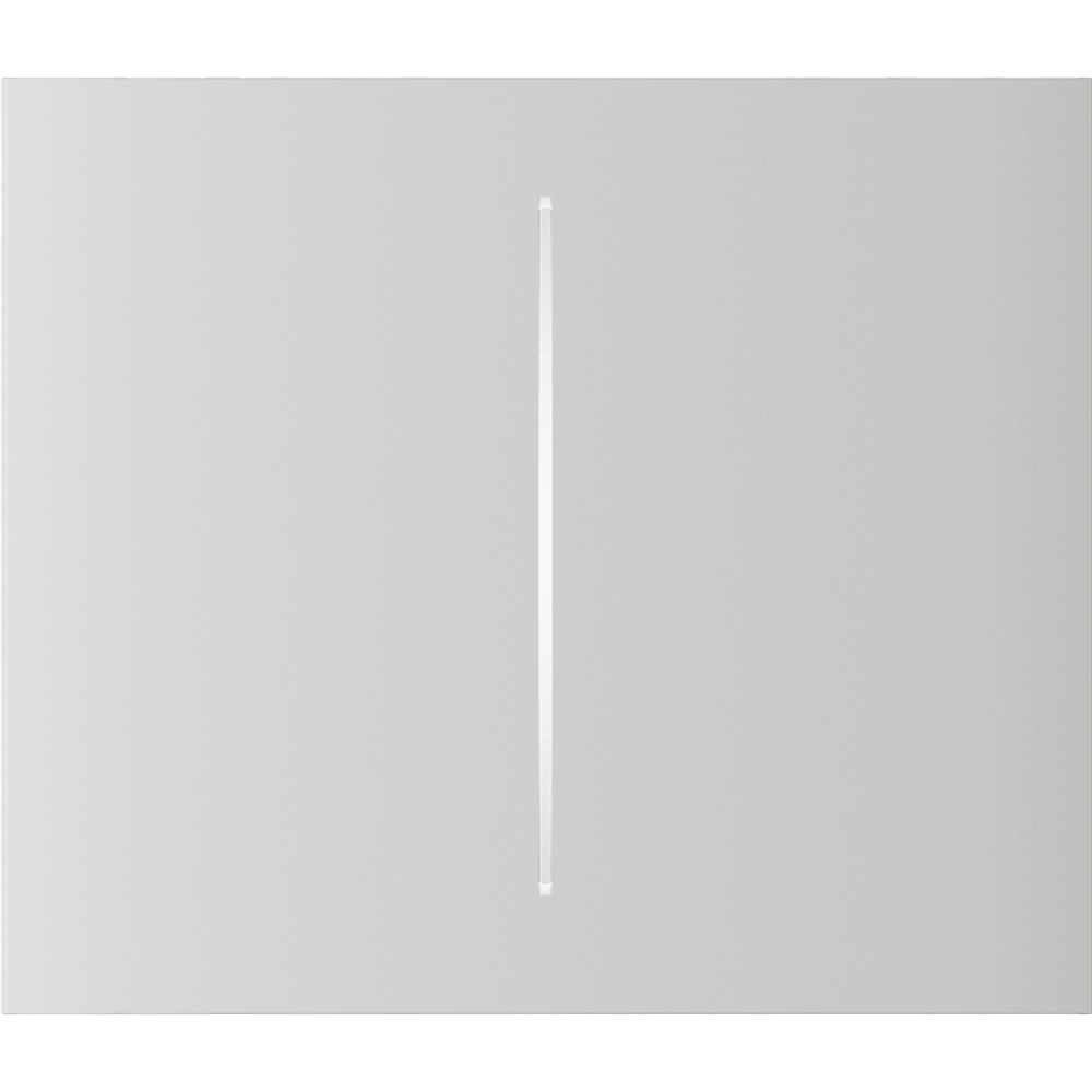 Центральна кнопка для двоклавішного вимикача Ajax CenterButton (2-gang) vertical White (83442.140.WH)