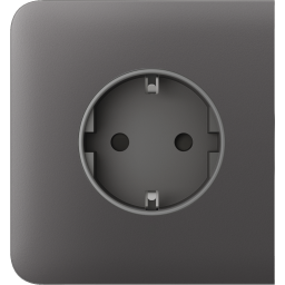 Бічна панель для вбудованої розетки Ajax SideCover (basic) Grey (89075.163.GR)