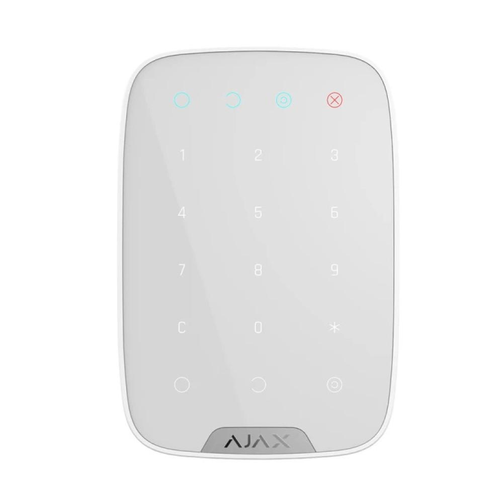 Пластиковий корпус DummyBox Ajax Keypad White (12317.12.WH)