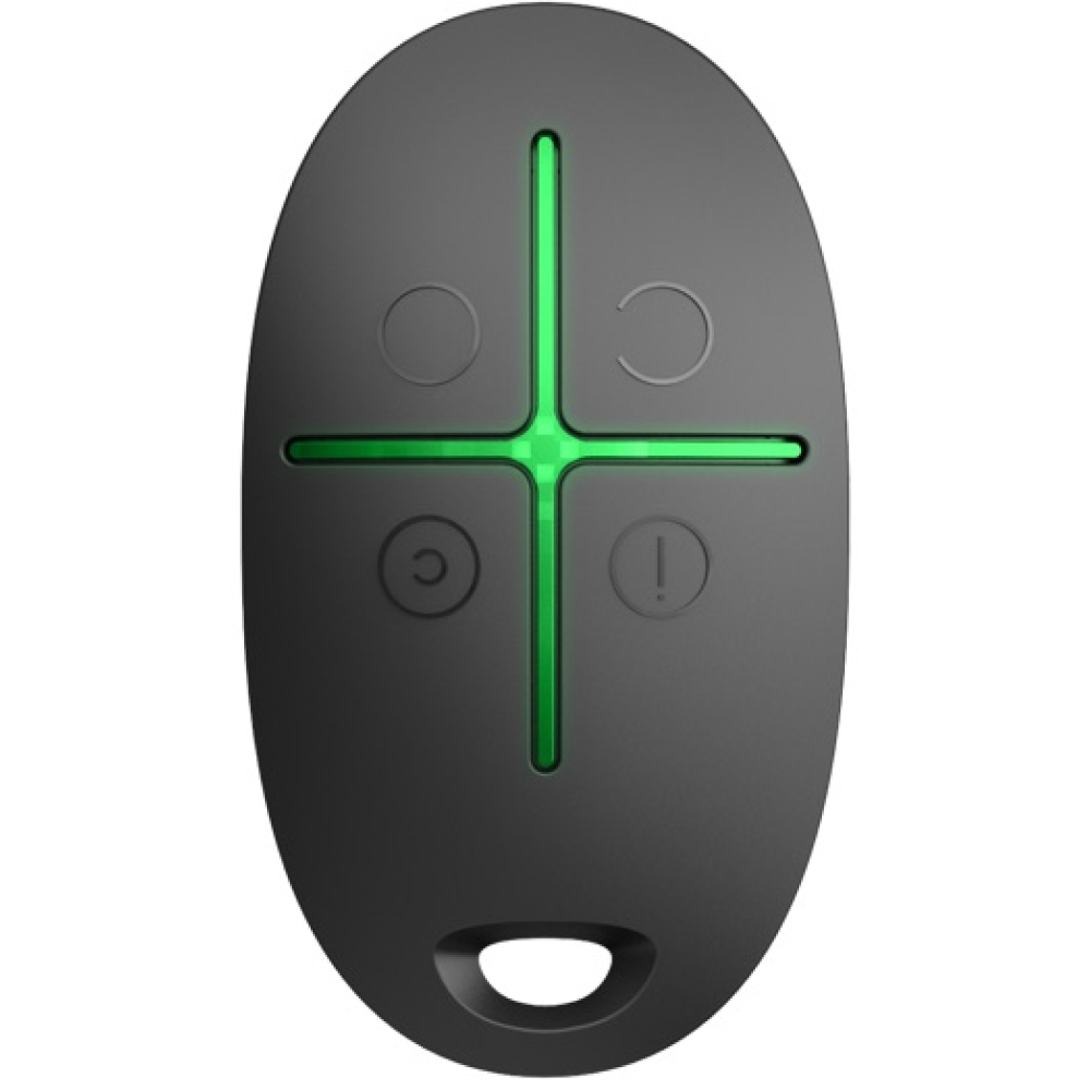 Пластиковий корпус DummyBox Ajax SpaceControl Black (12324.04.BL)