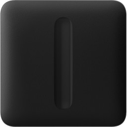 Кнопка для димерного вимикача Ajax SoloButton (Dimmer) Black (98607.257.BL1)