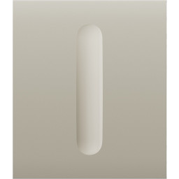Центральна кнопка для димерного вимикача Ajax CenterButton (Dimmer) Ivory (98589.256.IV1)