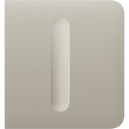 Центральна кнопка для димерного вимикача Ajax SideButton (Dimmer) Ivory (98582.254.IV1)