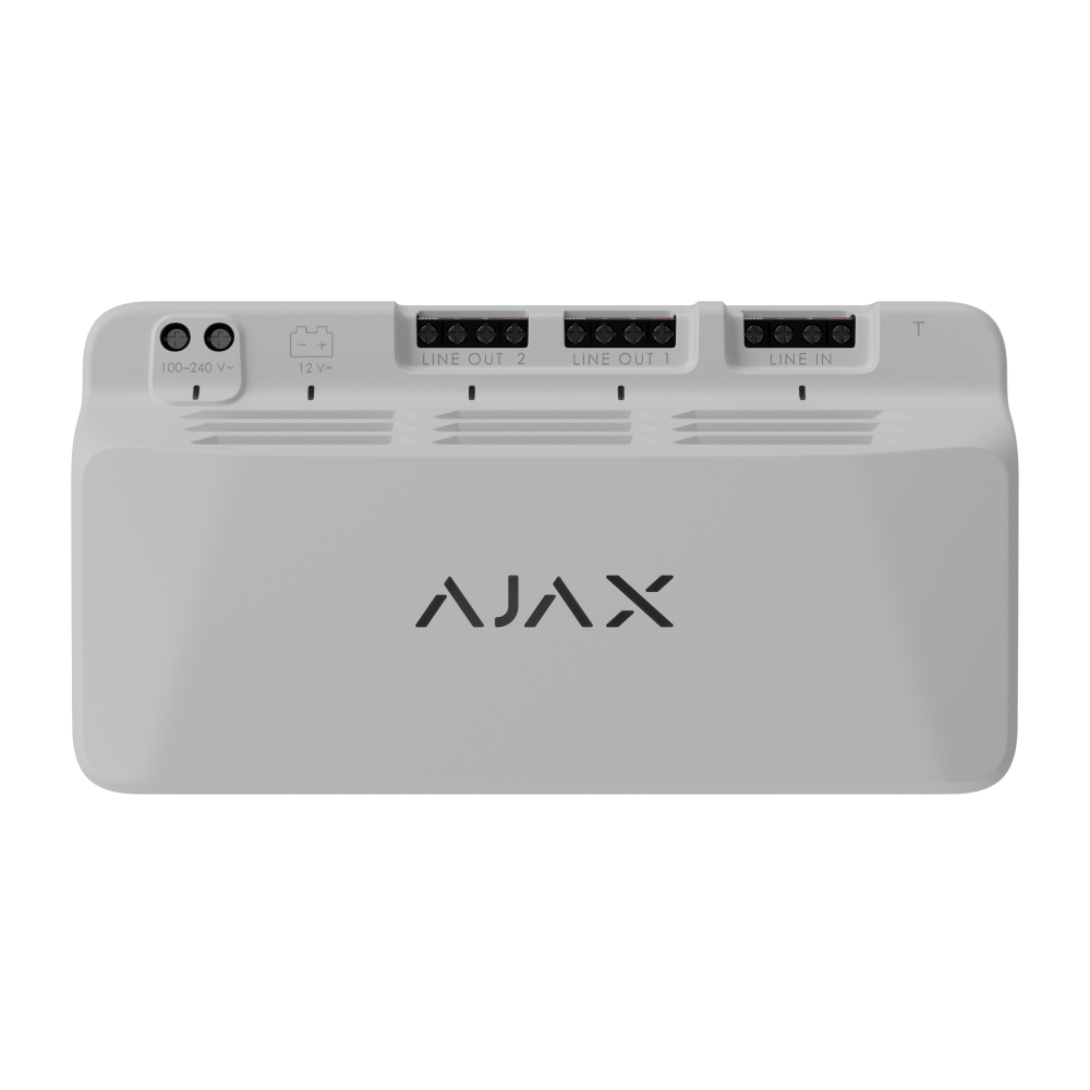 Модуль для додаткового живлення Ajax Superior LineSupply (75 W) Fibra White (117733.181.WH1)