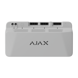 Модуль для додаткового живлення Ajax Superior LineSupply (75 W) Fibra White (117733.181.WH1) Модуль для додаткового живлення Ajax Superior LineSupply (75 W) Fibra White (117733.181.WH1)