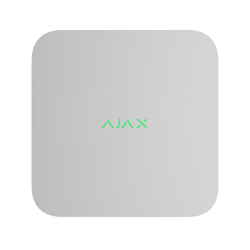 Мережевий відеореєстратор Ajax NVR DC (8-ch) White (127052.122.WH)