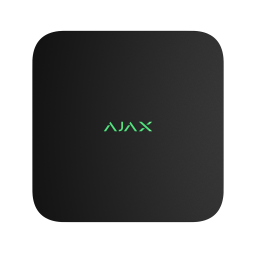 Мережевий відеореєстратор Ajax NVR DC (16-ch) Black (127057.122.BL)