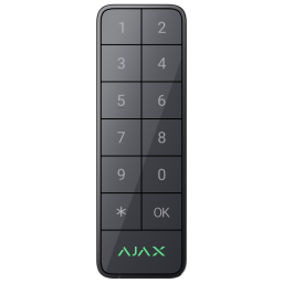 Дротова клавіатура Ajax Superior KeyPad Outdoor Fibra Graphite (117761.285.GP) Дротова клавіатура Ajax Superior KeyPad Outdoor Fibra Graphite (117761.285.GP)