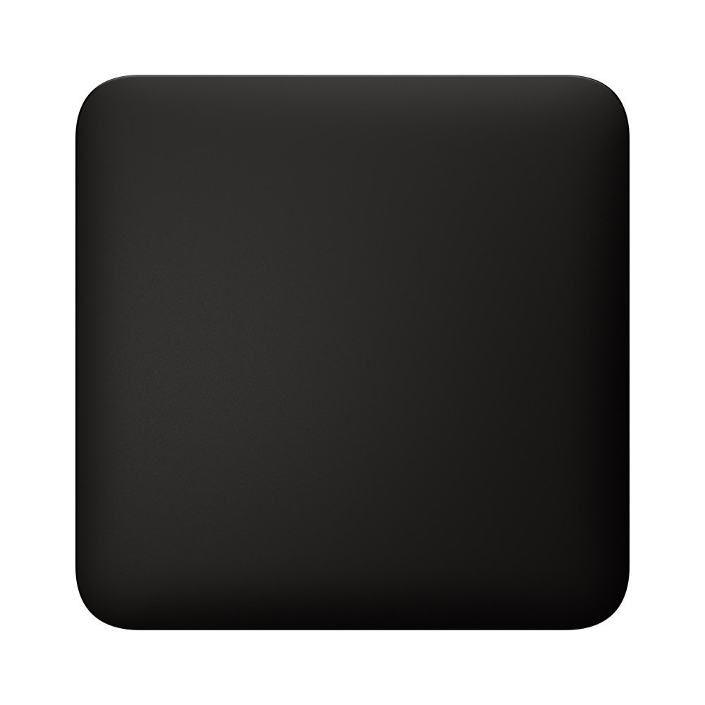 Заглушка монтажної коробки Ajax CoverPlate SoloCover (CP) Black (126121.321.BL)