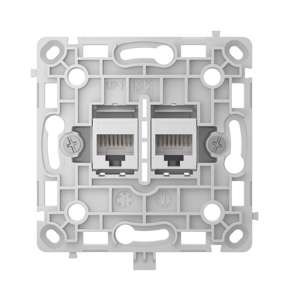 Механізм розетки Ajax OutletCore (LAN) White (126185.165.WH)