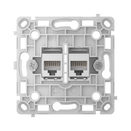 Механізм розетки Ajax OutletCore (LAN) Vertical White (126186.165.WH) Механізм розетки Ajax OutletCore (LAN) Vertical White (126186.165.WH)