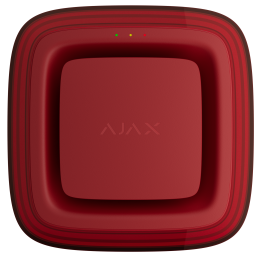 Бездротовий адресний пожежний оповіщувач світлозвуковий Ajax EN54 FireProtect (Sounder/VAD) Jeweller Red (118601.279.RD1) Бездротовий адресний пожежний оповіщувач світлозвуковий Ajax EN54 FireProtect (Sounder/VAD) Jeweller Red (118601.279.RD1)