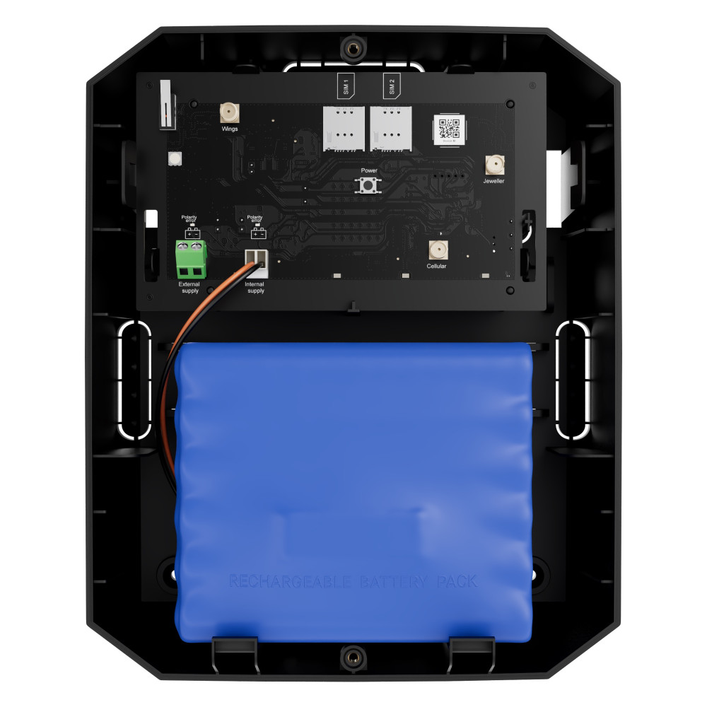 Комплект із 36 перезарядних батарей LiFePO4 для встановлення в Hub BP Jeweller Ajax Internal battery RB (6,4V/36Ah) (121874.313.NC)