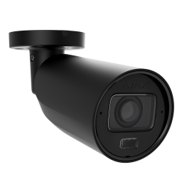 Дротова IP-камера відеоспостереження Ajax BulletCam HLVF (8 Mp) Black (126278.217.BL1)