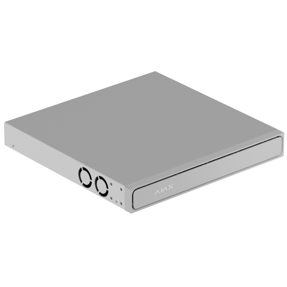 Мережевий відеореєстратор Ajax NVR H2DAC (16-ch) White (140911.122.WH1)