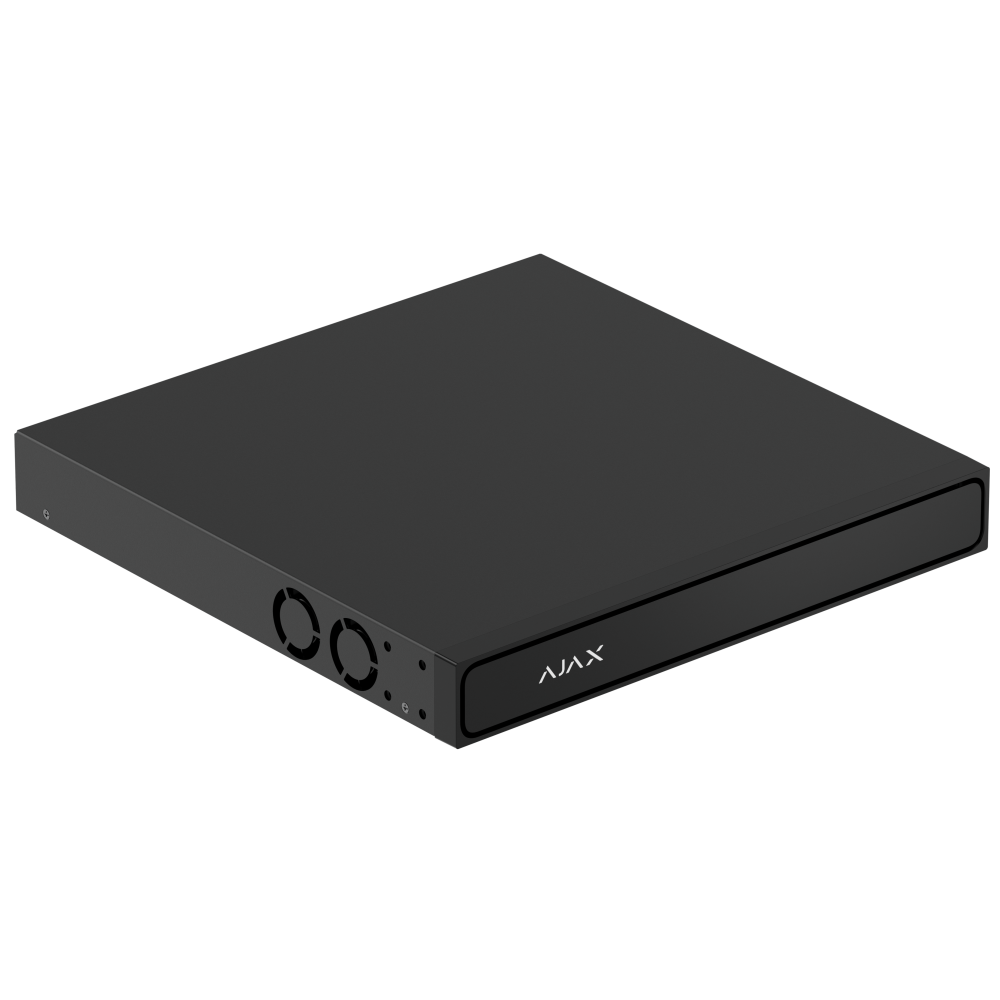 Мережевий відеореєстратор Ajax NVR H2D8PAC (8-ch) Black (140912.122.BL1)