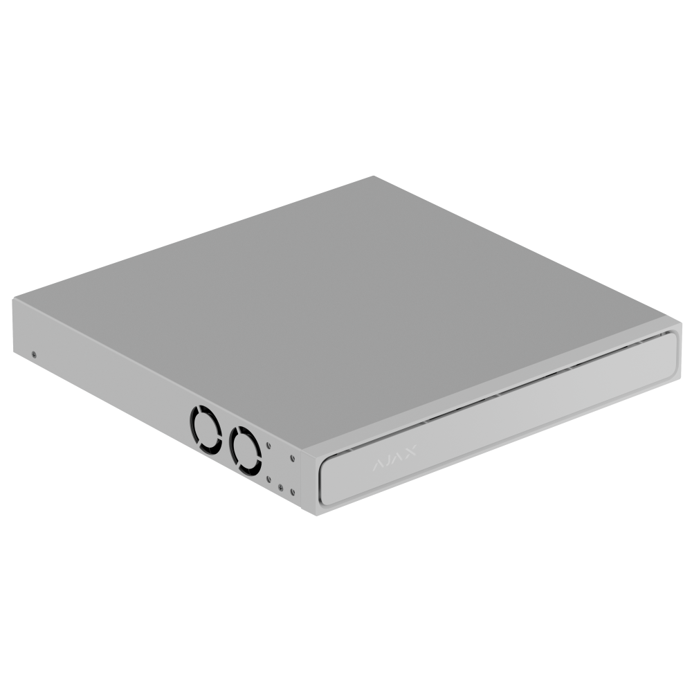 Мережевий відеореєстратор Ajax Superior NVR H2DAI8PAC (8-ch) White (140925.122.WH1)